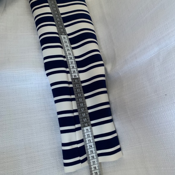 Express fitted blazer XS white and navy strips. Single button. NWOT - Picture 8 of 8